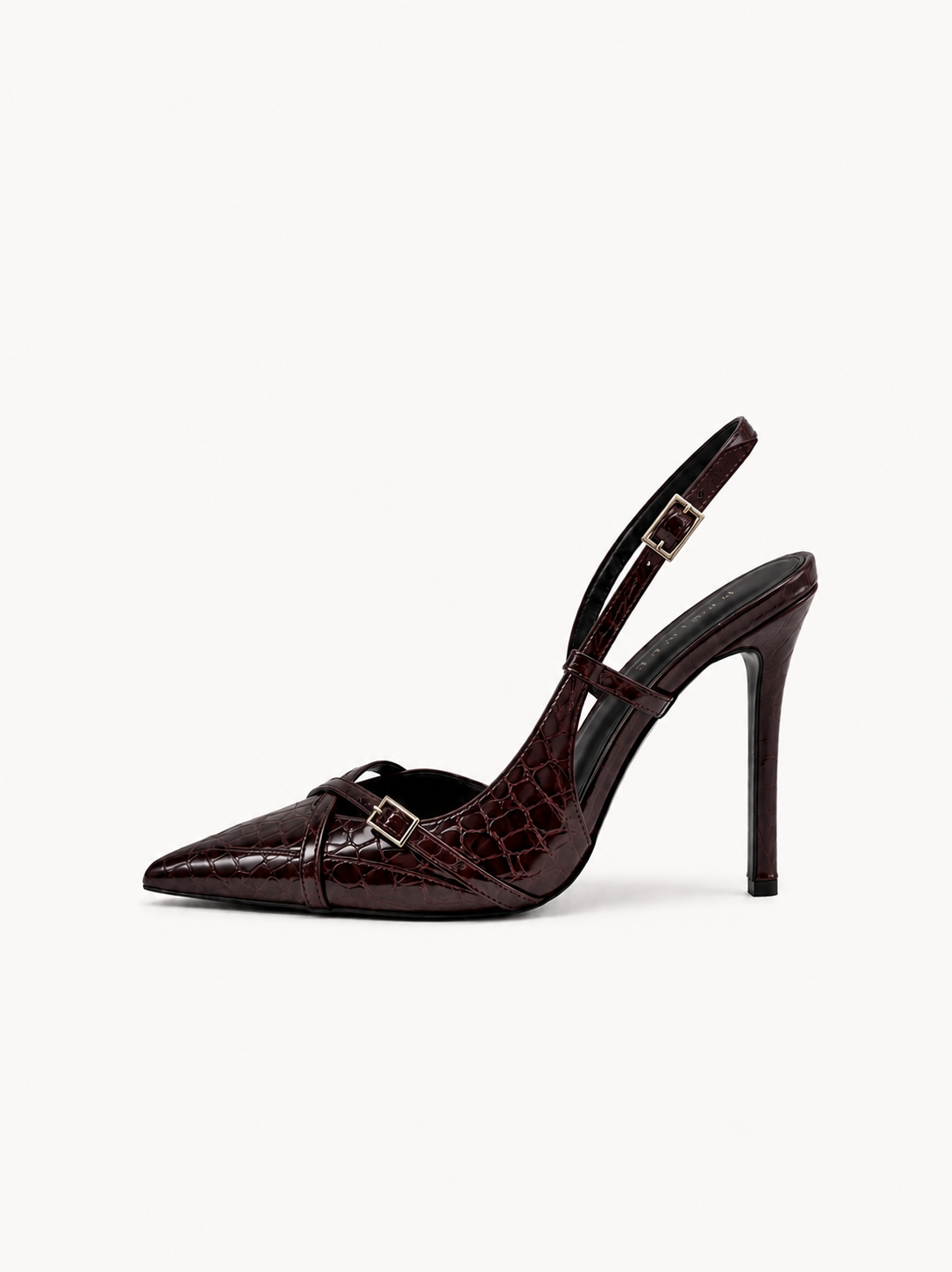 Amara Heels – Burgundy