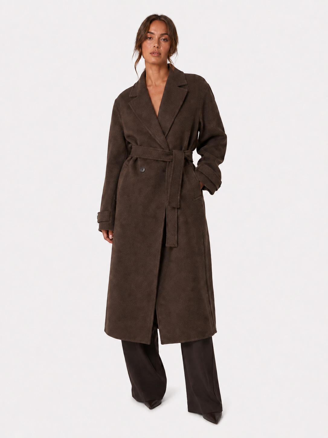 Élodie Coat – Chocolate Brown
