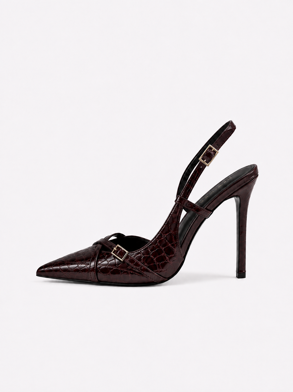 Amara Heels – Burgundy