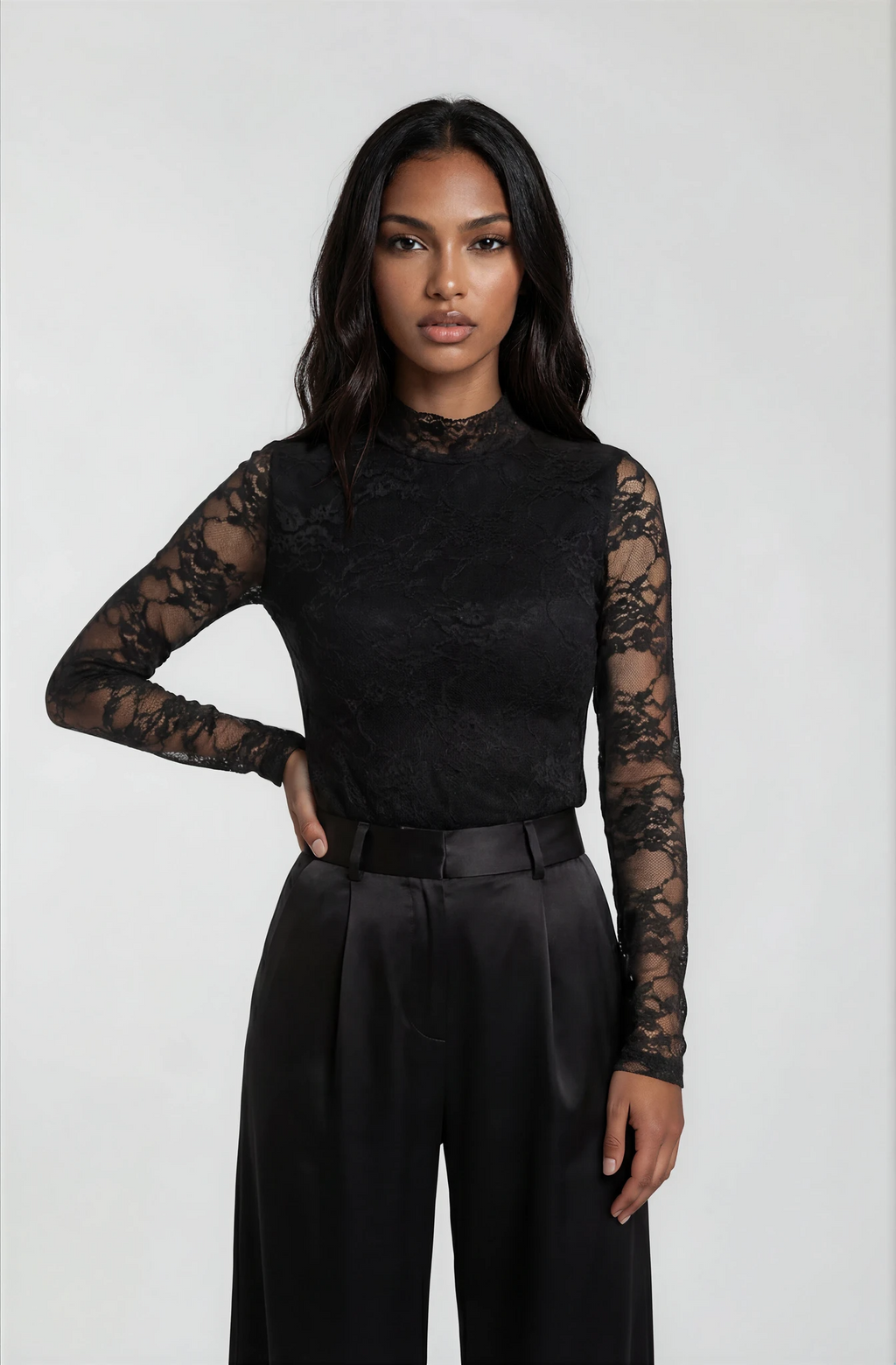 The Noir Lace Bodysuit
