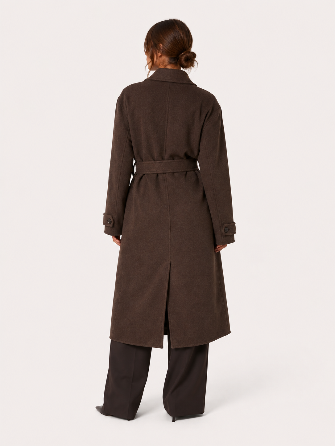 Élodie Coat – Chocolate Brown